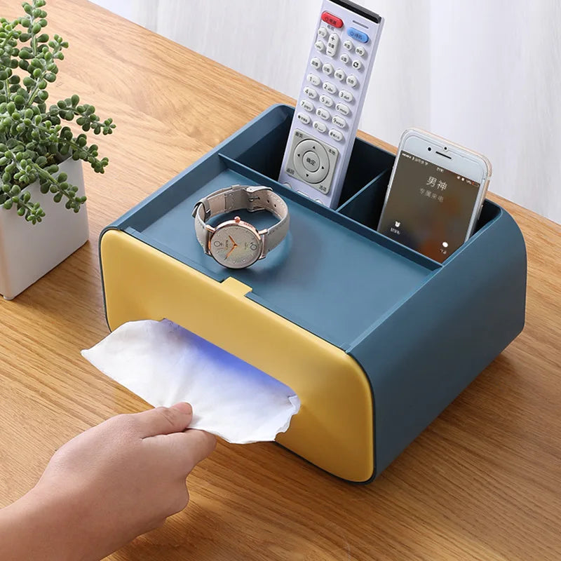 Nordic Design Tissue Box with Storage Trend Goods