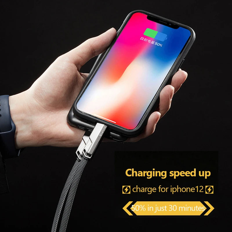 4 In 1 USB To Type-C Cable 60w Durable Charging Cable Iphone Android - Phone Cables -  Trend Goods