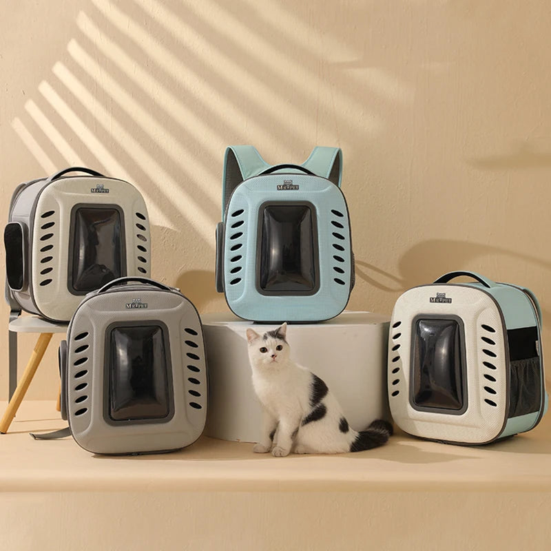 Compact & Breathable Cat Carrier Travel Backpack Trend Goods