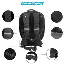 Led Backpack Screen Rider Motorcycle Locomotive Dazzlingly Cool Travel Screen Luminous Eyes - Backpacks -  Trend Goods