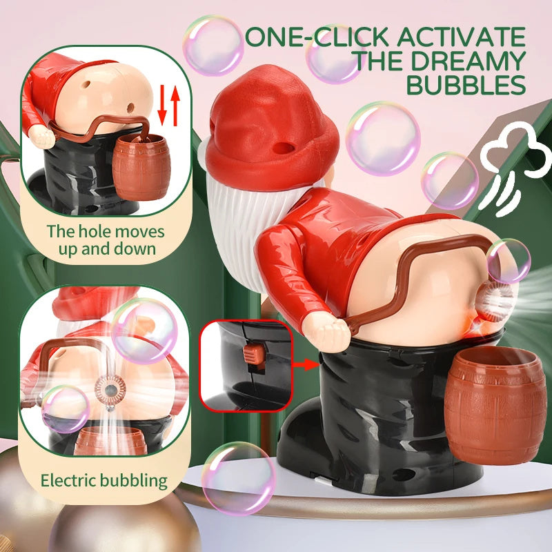 Electric Santa Claus Bubbles Machine - Holiday Decorations -  Trend Goods