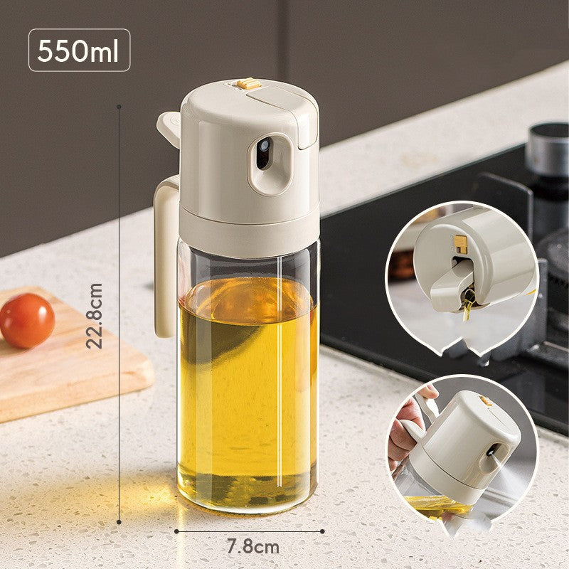 2 In 1 Oil Sprayer Bottle BBQ Cooking Oil Dispenser - Kitchen Tools & Utensils -  Trend Goods