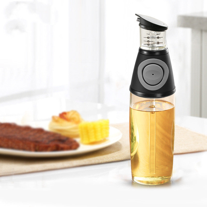 500ml Measurable Glass Bottle Oil Bottle Soy Bottle Kitchenware - Kitchen Tools & Utensils -  Trend Goods