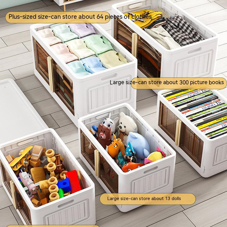 Transparent Folding Storage Box - Storage & Organizers -  Trend Goods