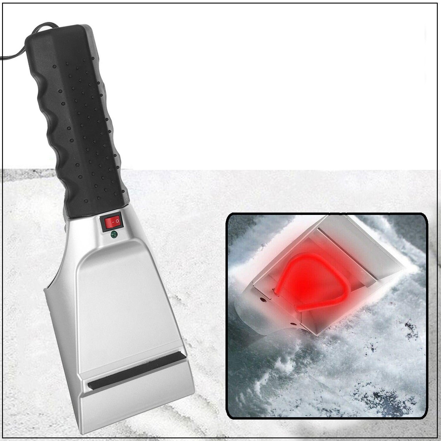 Automatic Ice Scraper Heating Snow Shovel - Auto Accessories -  Trend Goods