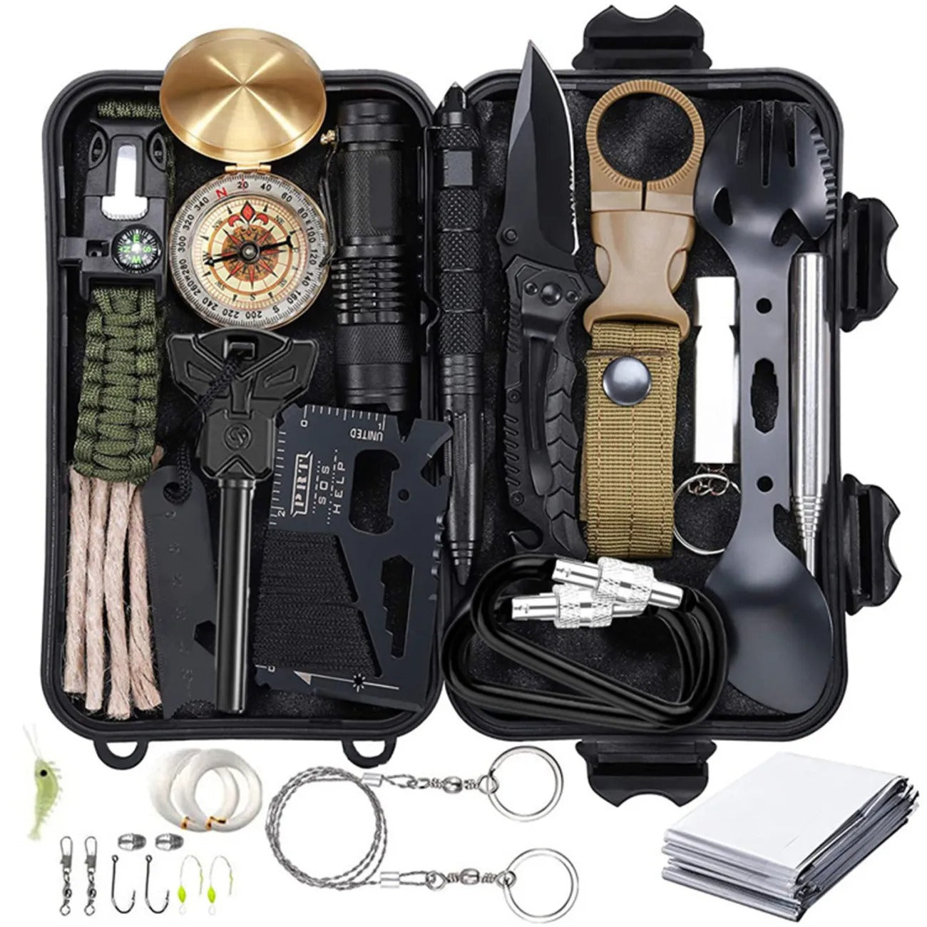 Outdoor Survival Kit Wilderness Survival Tool Set - Outdoor Gadgets -  Trend Goods