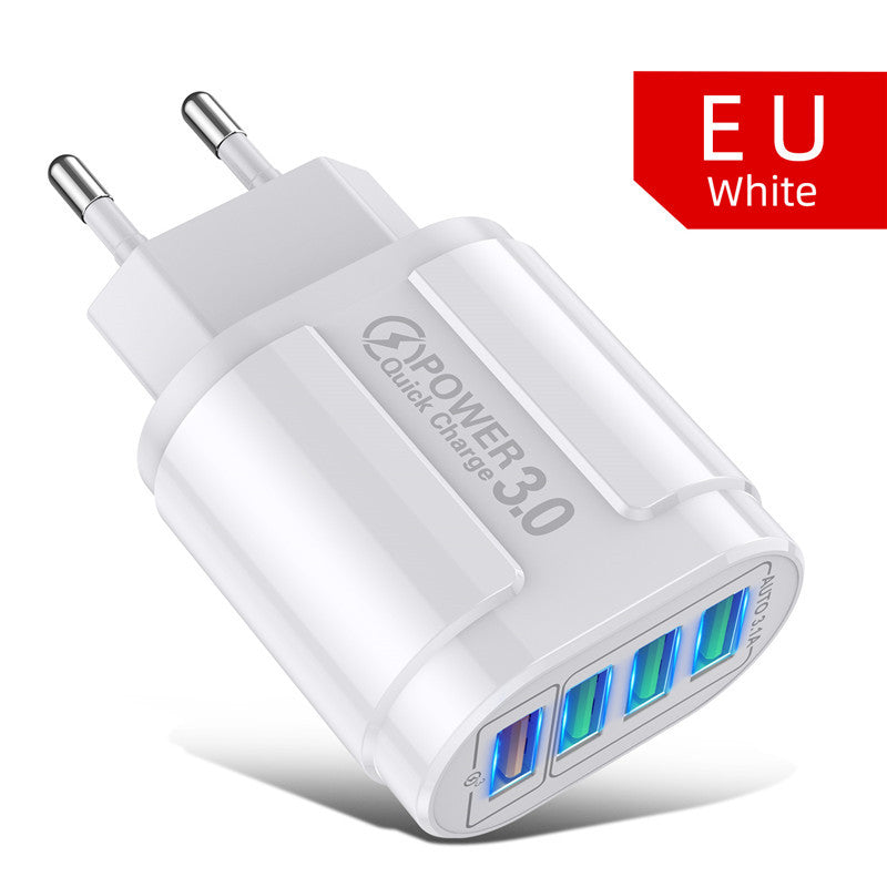 4 USB Butterfly Fast Charge Multi-Port Mobile Phone Charger - Power Chargers -  Trend Goods