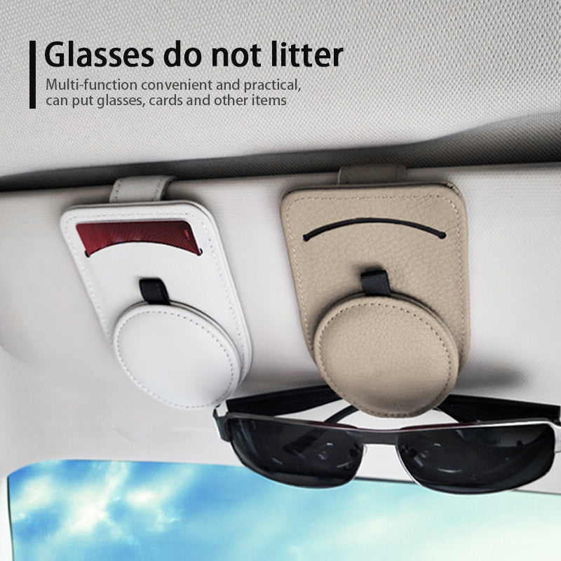 Universal Sun Visor Sunglasses Clip Card Holder - Auto Accessories -  Trend Goods