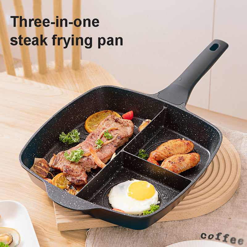 Medical Stone Non-stick Three-in-one Multi-function Omelette Pan - Pans -  Trend Goods
