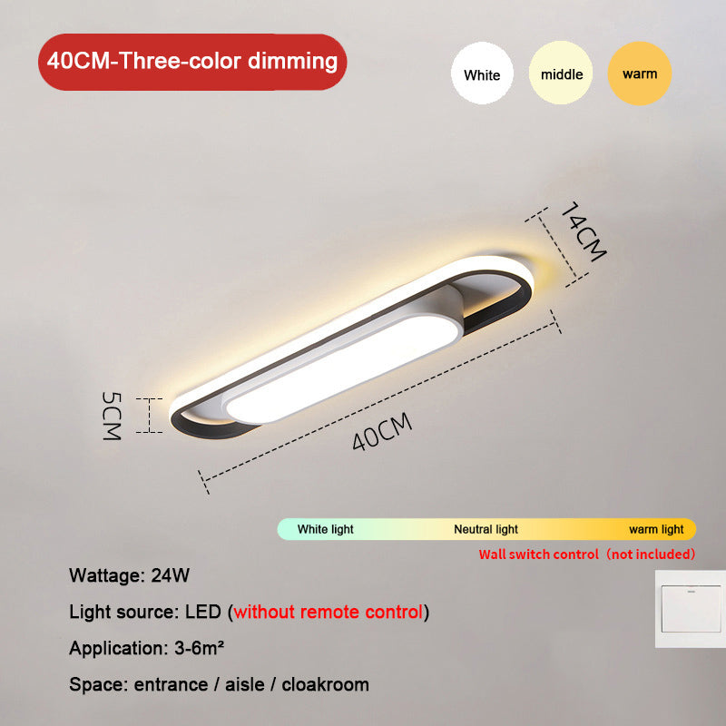 Rectangular Simple Modern LED Ceiling Lamp - Lighting -  Trend Goods