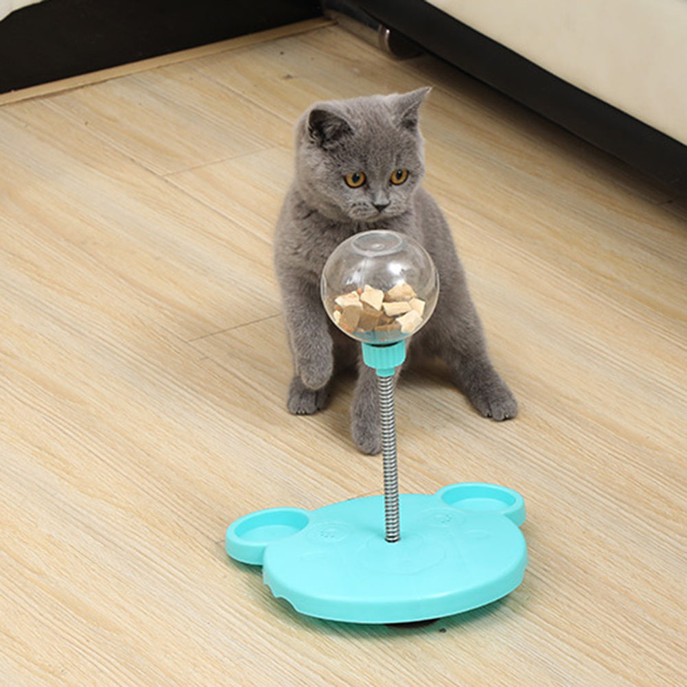 Pet Feeder Cat Toy Pets Leaking Food Ball Self-Playing - Pet Toys -  Trend Goods