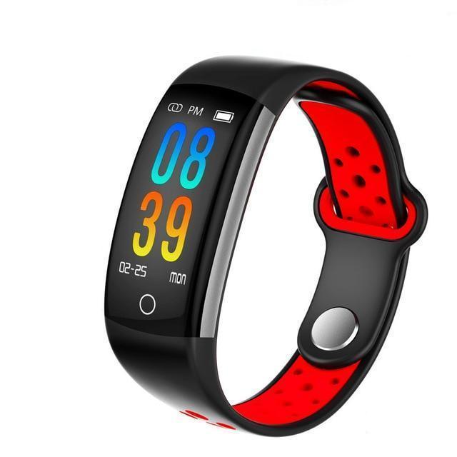 0.96 LCD Q6 Smart Band Heart Rate Monitor IP68 Waterproof Blood Pressure Oxygen Fitness Tracker - Smart Wristbands -  Trend Goods