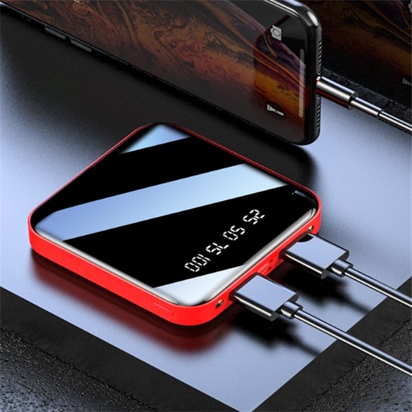 10000 mAh Power Bank Small Size Big Capacity with Glossy Finish - Power Banks -  Trend Goods