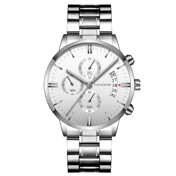 Stainless Steel Waterproof Quartz Watches - Watches -  Trend Goods
