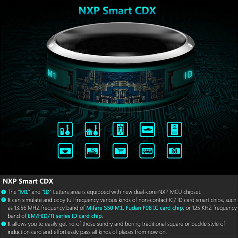 Multifunctional Smart NFC Ring Fashion - Rings -  Trend Goods