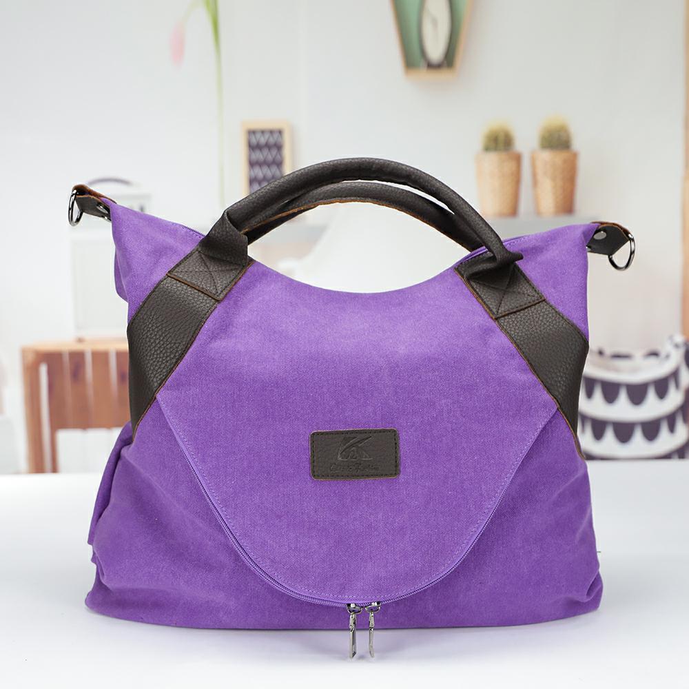 Minimalist Retro Vintage Canvas Handbag - Handbags -  Trend Goods