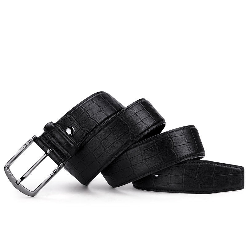 Men pin buckle trousers belt - Belts -  Trend Goods