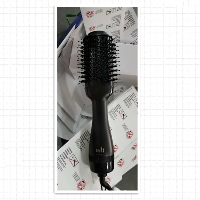 One-Step Electric Hair Dryer Comb Multifunctional Comb Straightener Hair Curling - Hair Brushes -  Trend Goods