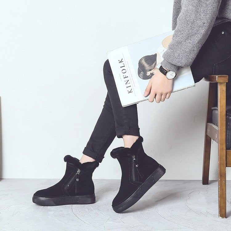 Winter Warm Plush Boots - Boots -  Trend Goods