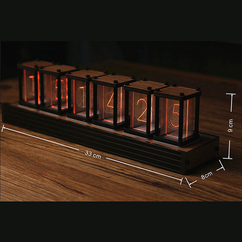 RGB Pseudo Glow Tube Clock Nixie Tube DIY Kit LED - Clocks -  Trend Goods