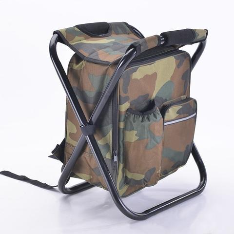 Backpack Travel Storage Cooler Bag Chair - Camping Accessories -  Trend Goods