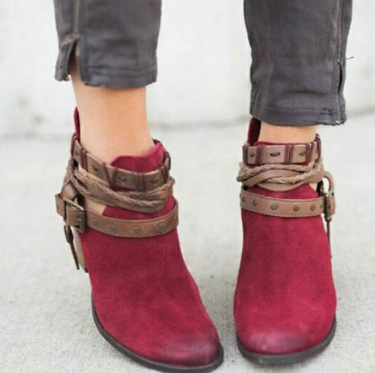 High-heeled Martin Boots - Boots -  Trend Goods