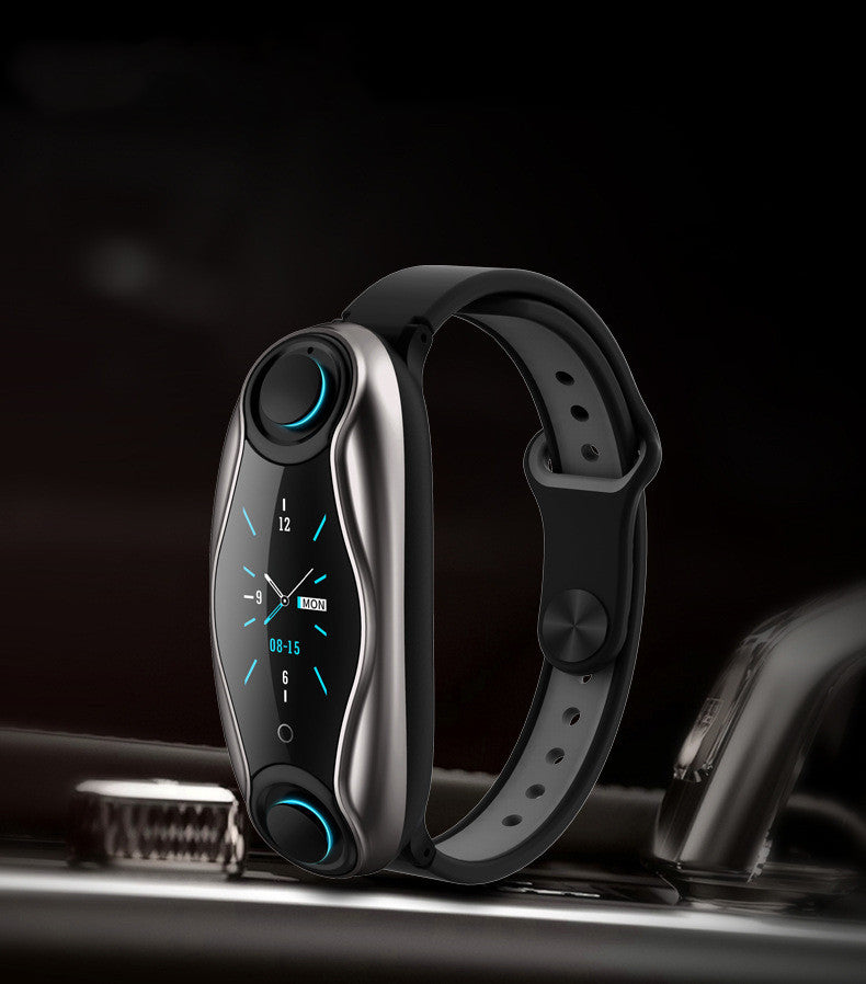 Sports Smart bracelet with earbuds - Smart Wristbands -  Trend Goods