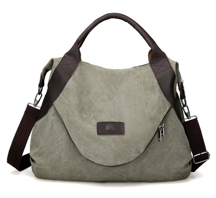 Minimalist Retro Vintage Canvas Handbag - Handbags -  Trend Goods