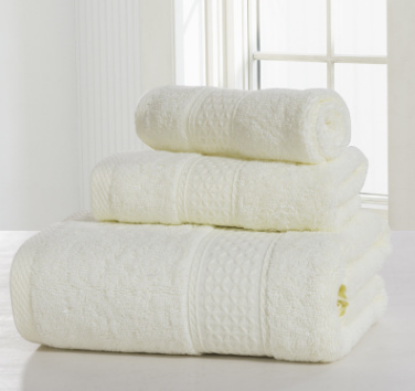Cotton soft double-sided thickening towel skin-friendly bath towel set - Towels -  Trend Goods