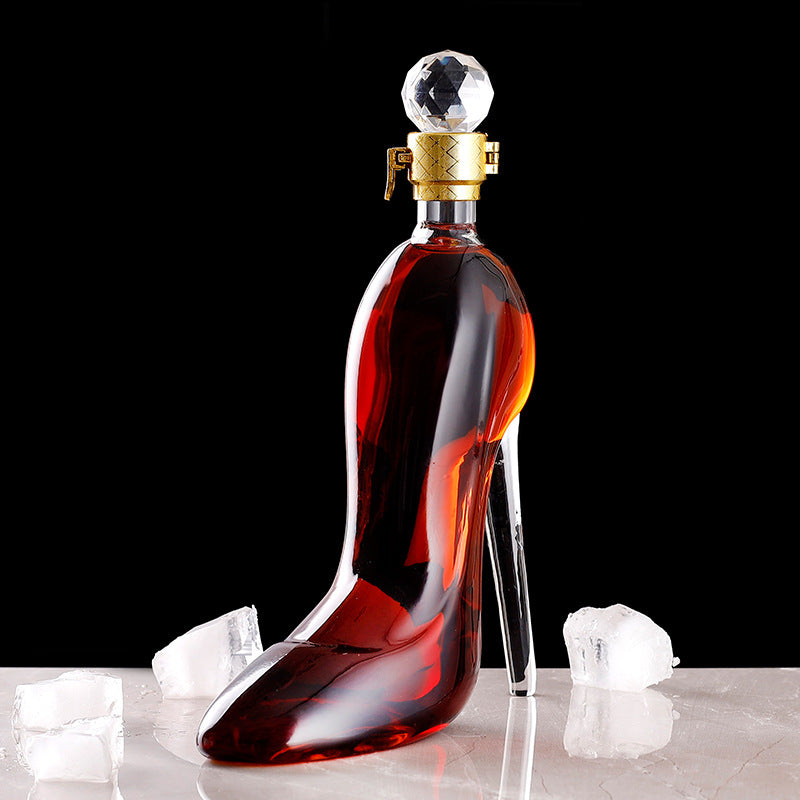 Elegant Glass High Heels Bottle - Decorative Bottles -  Trend Goods