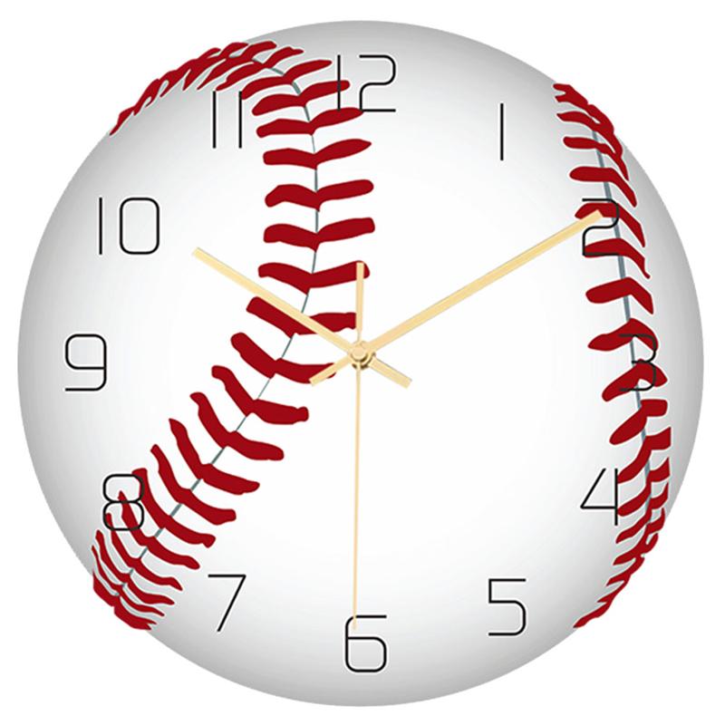 Sports ball silent movement wall clock - Wall Clocks -  Trend Goods