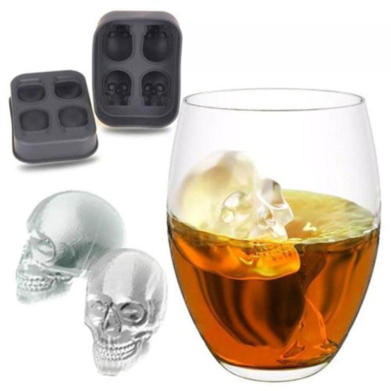 Creative 3D Ice Cube Silicone Molds - Ice Cubes -  Trend Goods