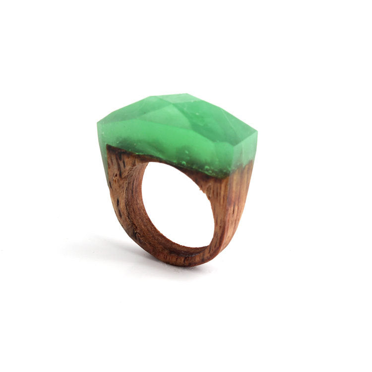 Wood ring characteristic ring resin ring - Rings -  Trend Goods