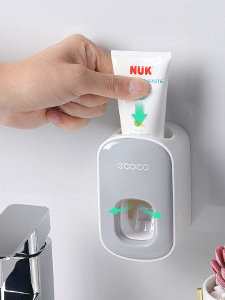 Wall Mounted Automatic Toothpaste Dispenser - Toothbrush Holders -  Trend Goods
