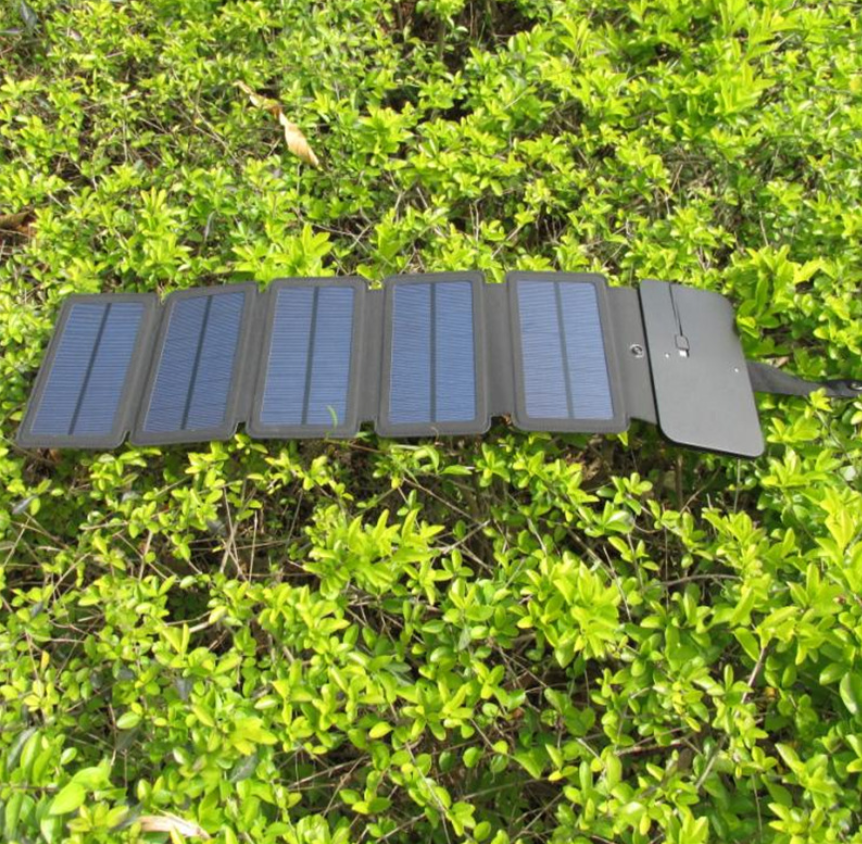 Outdoor 8W folding solar charger Off-road emergency mobile power supply - Power Chargers -  Trend Goods