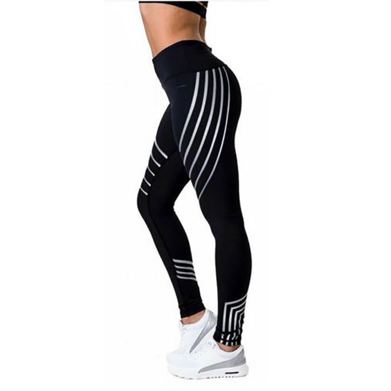 Reflective Sport Yoga Pants - Yoga Pants -  Trend Goods