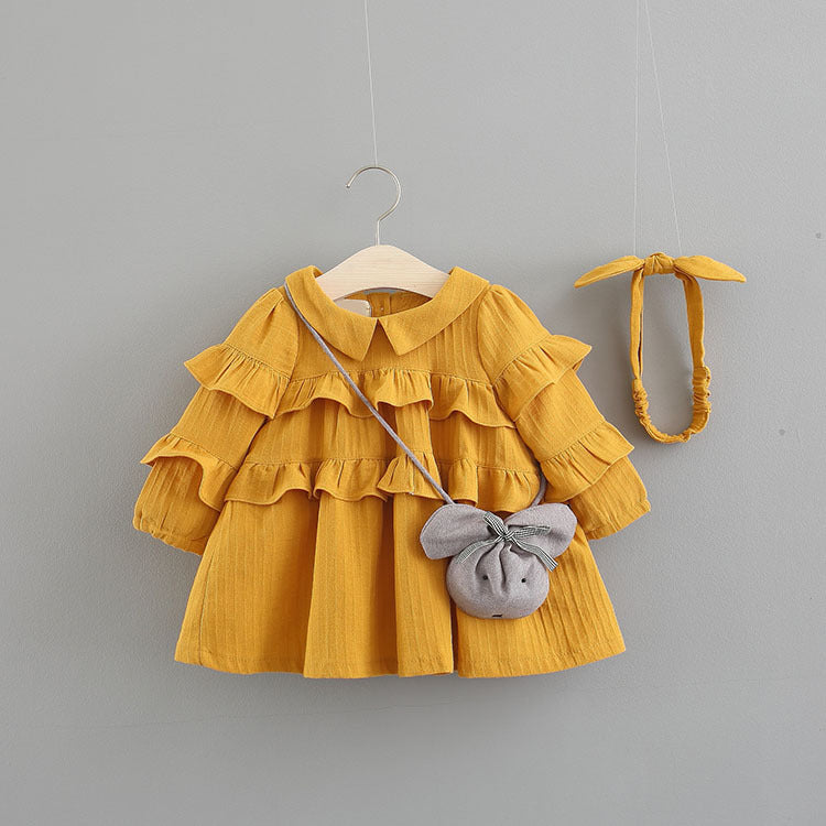 Baby girl summer dress princess dress with bag and hairband - Baby Dresses -  Trend Goods