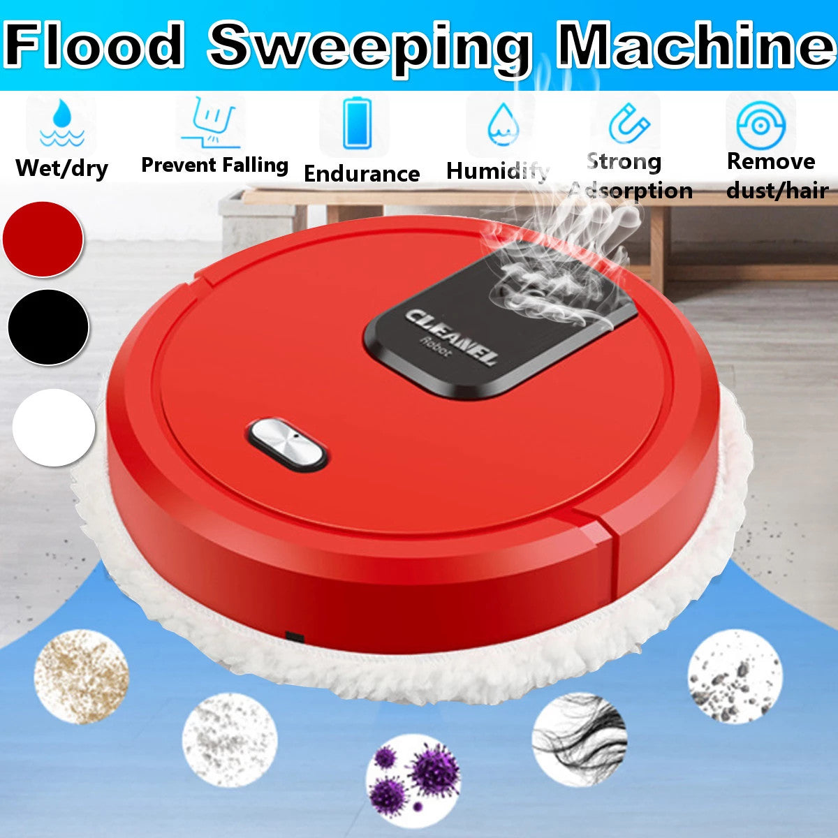 Automatic Sweeping Robot Smart Impregnation Cleaning Robot - Cleaning Gadgets -  Trend Goods