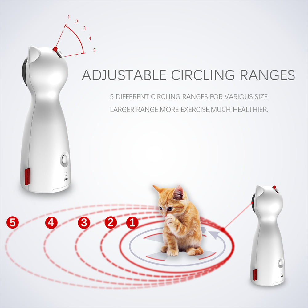 Laser Smart Automatic Cat Toy - Cat Toys -  Trend Goods