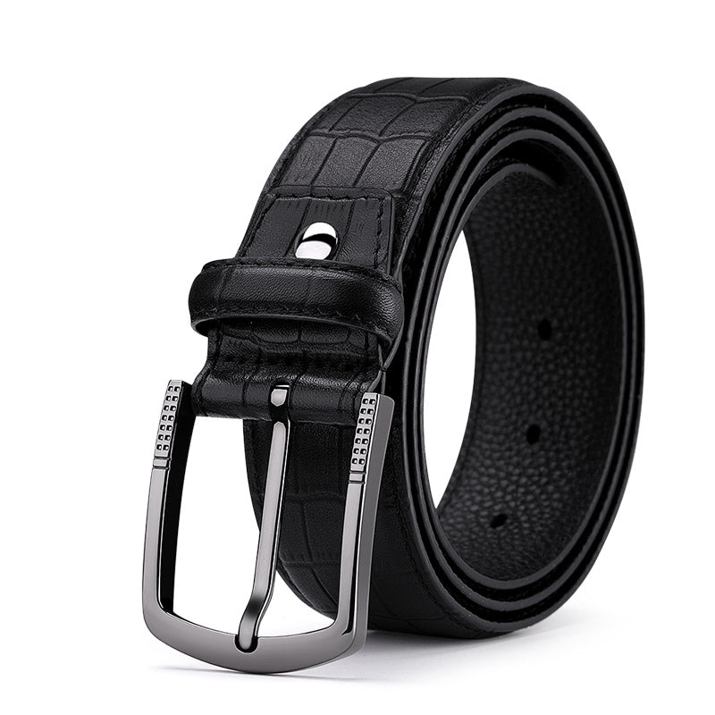 Men pin buckle trousers belt - Belts -  Trend Goods