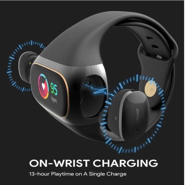 2 in 1 wireless earphone bracelet - Smart Wristbands -  Trend Goods