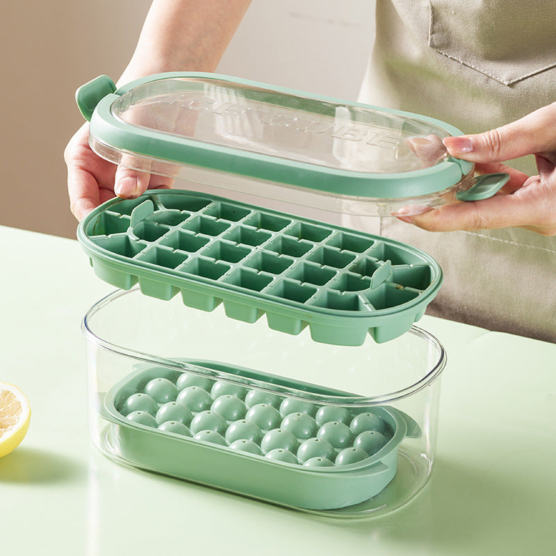 DIY Silicone Ice Grid Portable Ice Box - Ice Cubes -  Trend Goods