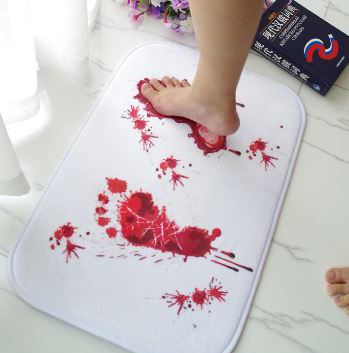 Bloody Bath Mat - Bath Mats -  Trend Goods