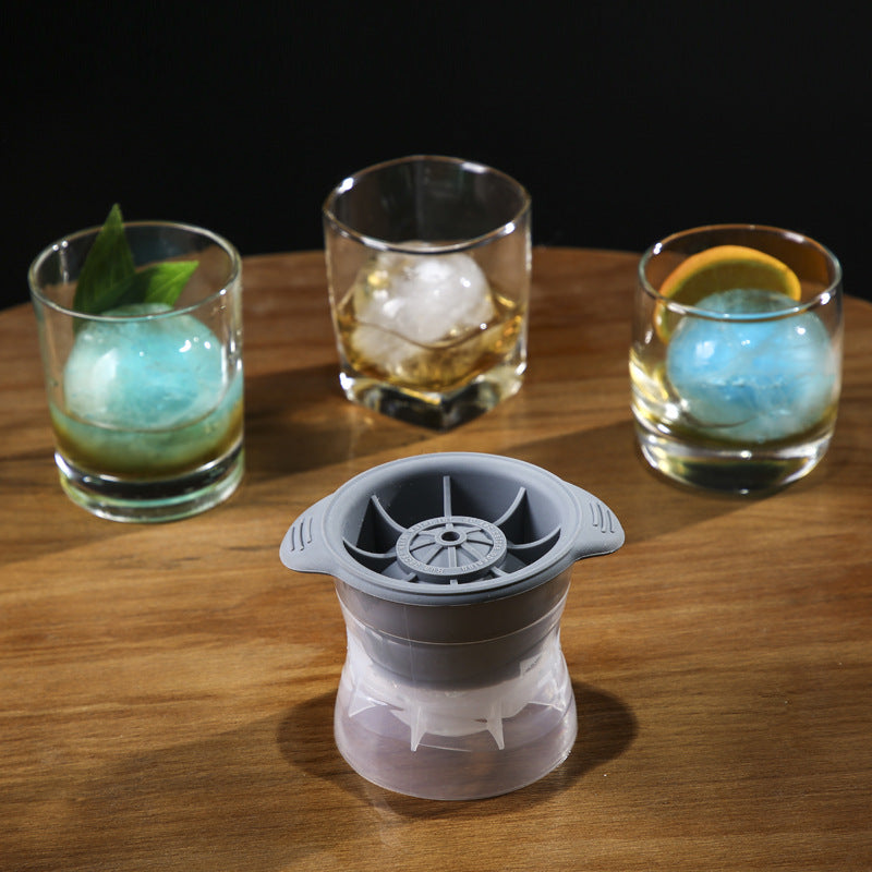 Ball Ice Molds Silicone Spherical Ice Box - Ice Cubes -  Trend Goods