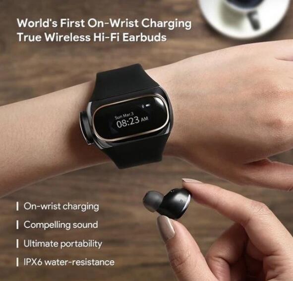 2 in 1 wireless earphone bracelet - Smart Wristbands -  Trend Goods