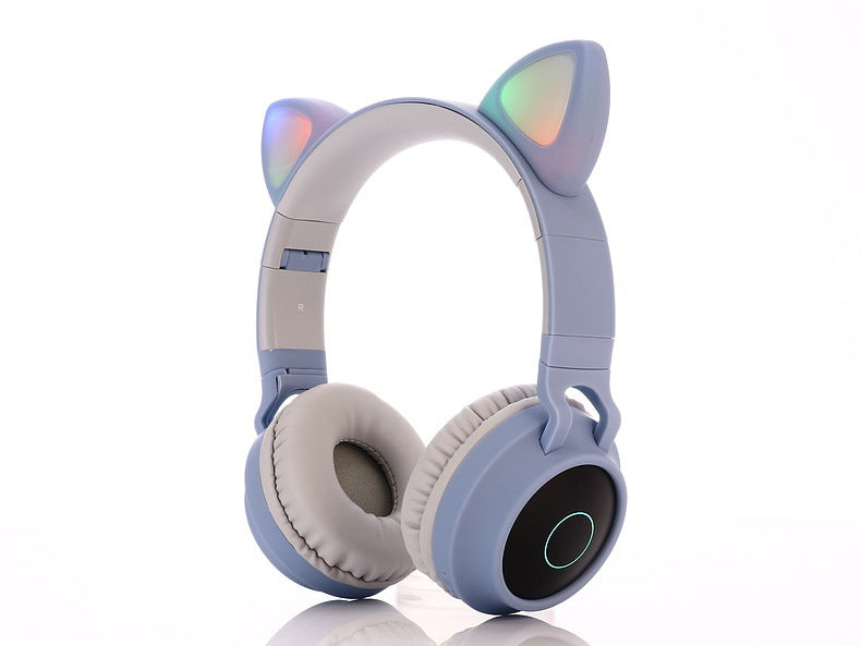 Cute Bluetooth 5.0 Headphone Stereo Wireless Headset - Bluetooth Headsets -  Trend Goods