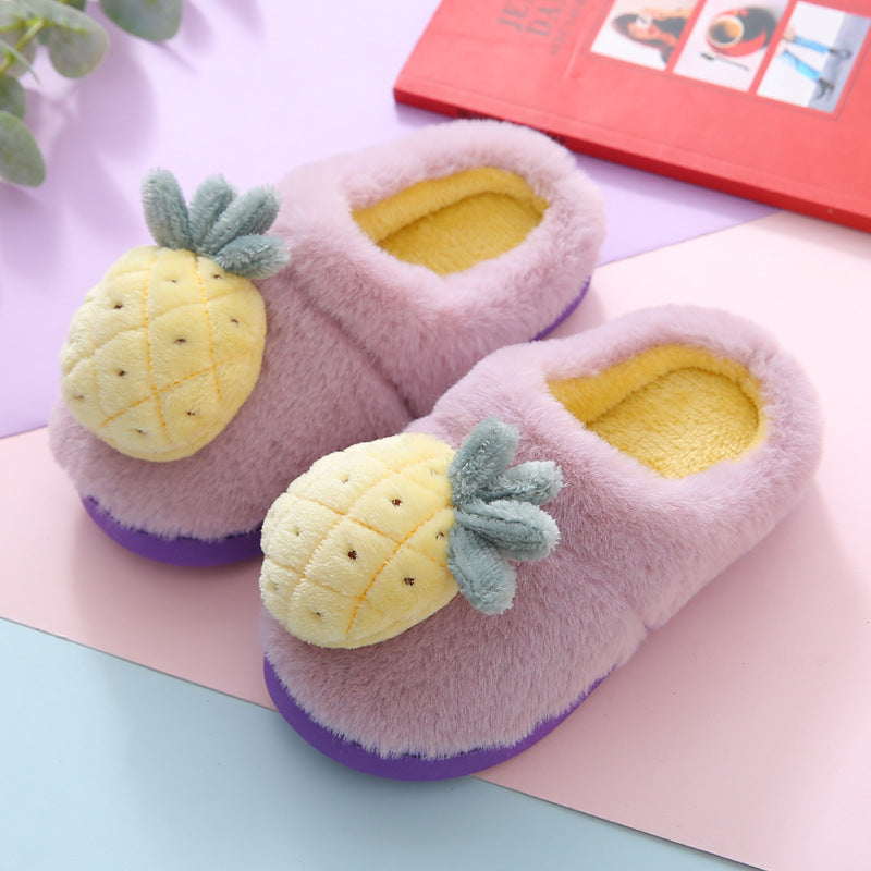 Children's fruit cotton slippers - Slippers -  Trend Goods