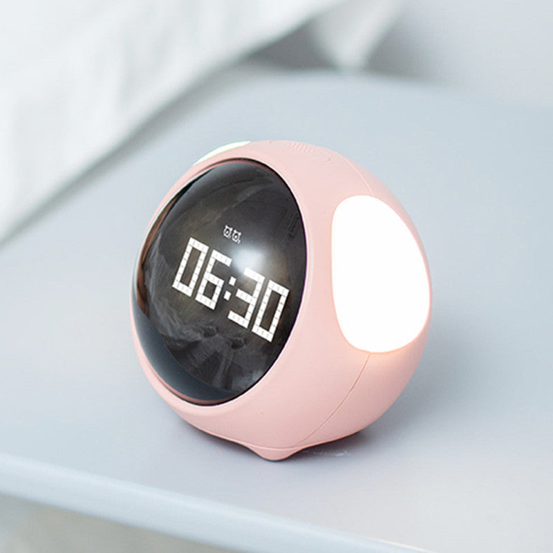 Digital Cute Multi-Function Alarm-Clock Wake-Up-Light Pixel Expression - Alarm Clocks -  Trend Goods