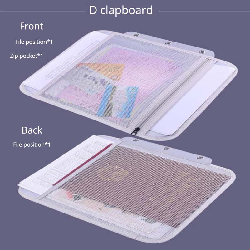 Credential Storage Bag Family Large-Capacity Multi-Function File Bill Folder - File Folders -  Trend Goods