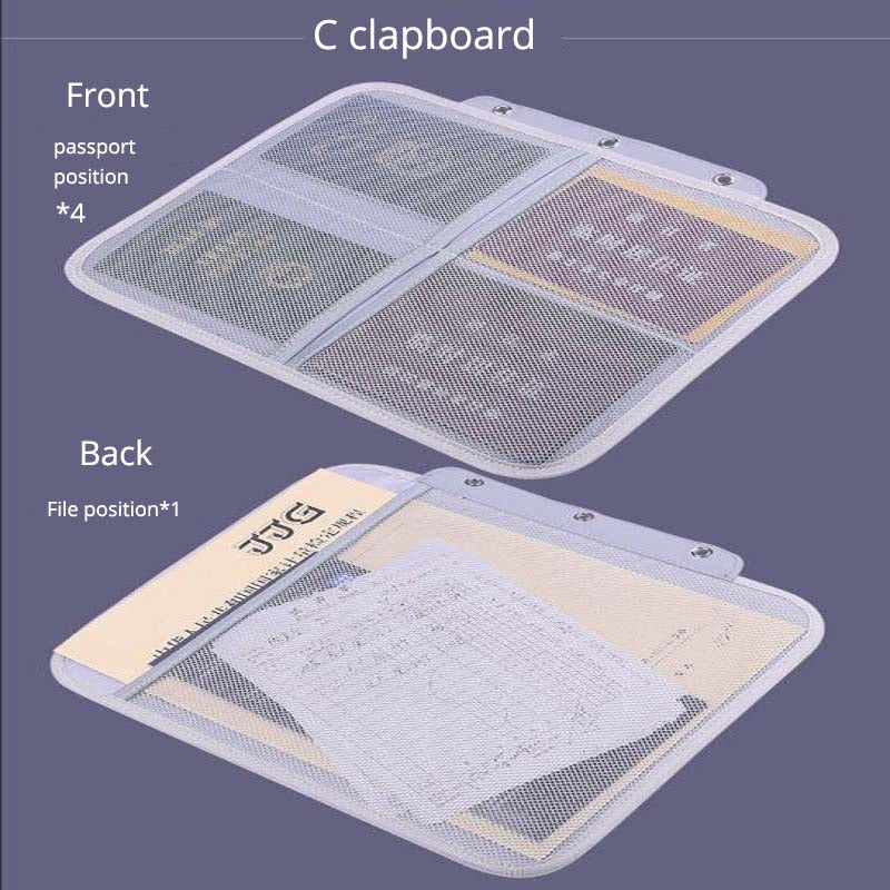 Credential Storage Bag Family Large-Capacity Multi-Function File Bill Folder - File Folders -  Trend Goods